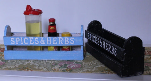 Spices and Herb Shelf vintage